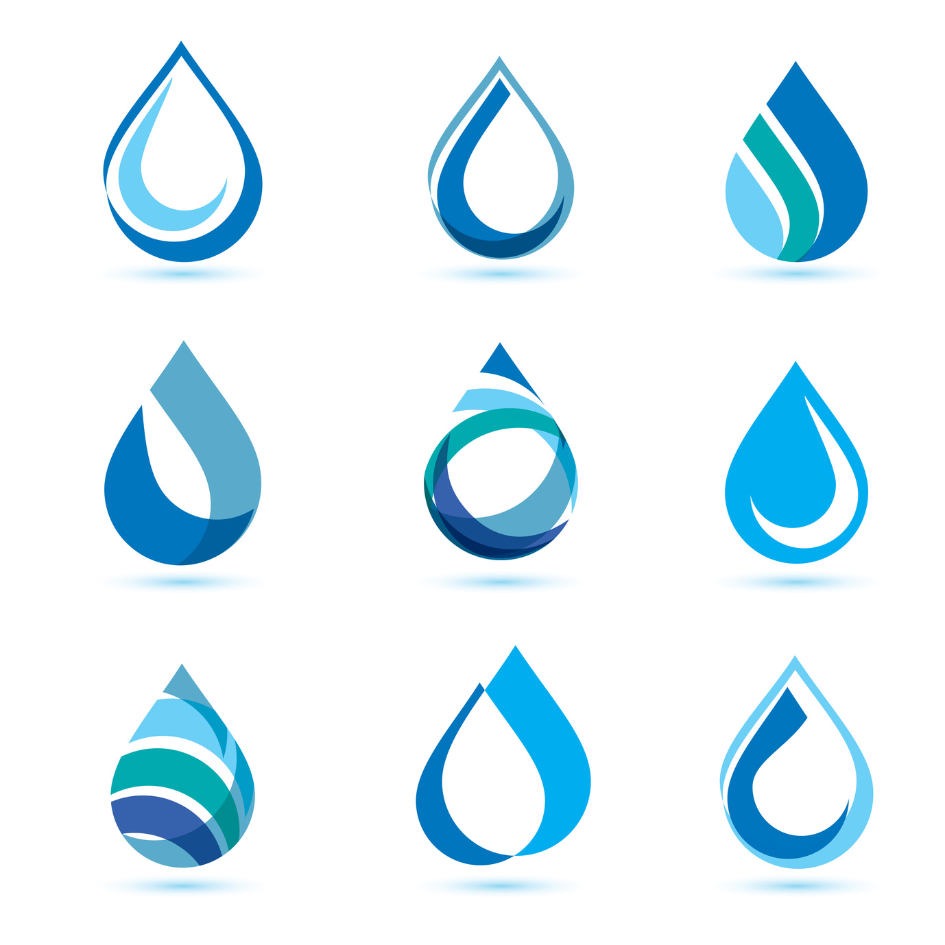 Water Inspired Logos