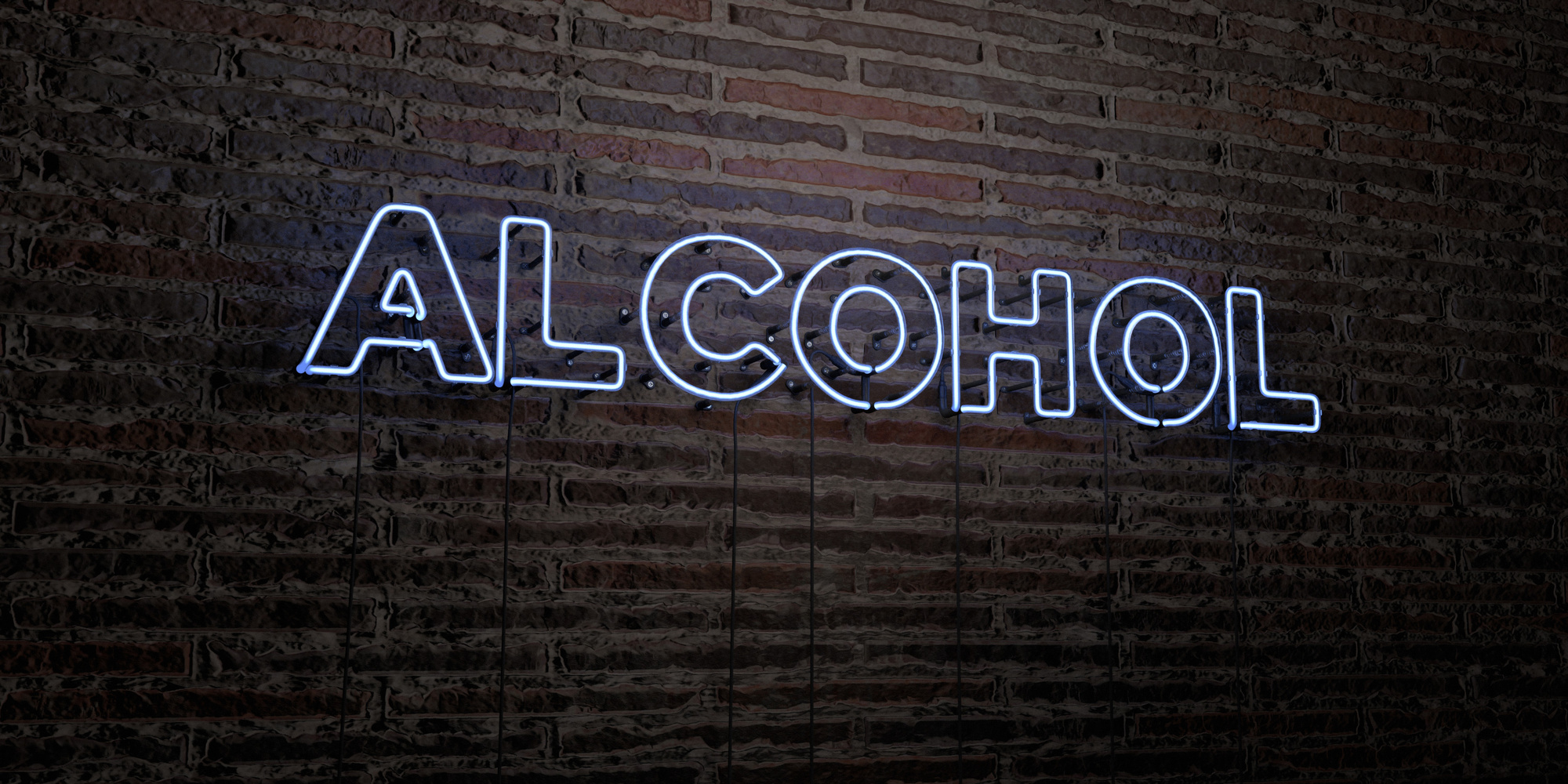 neon alcohol sign