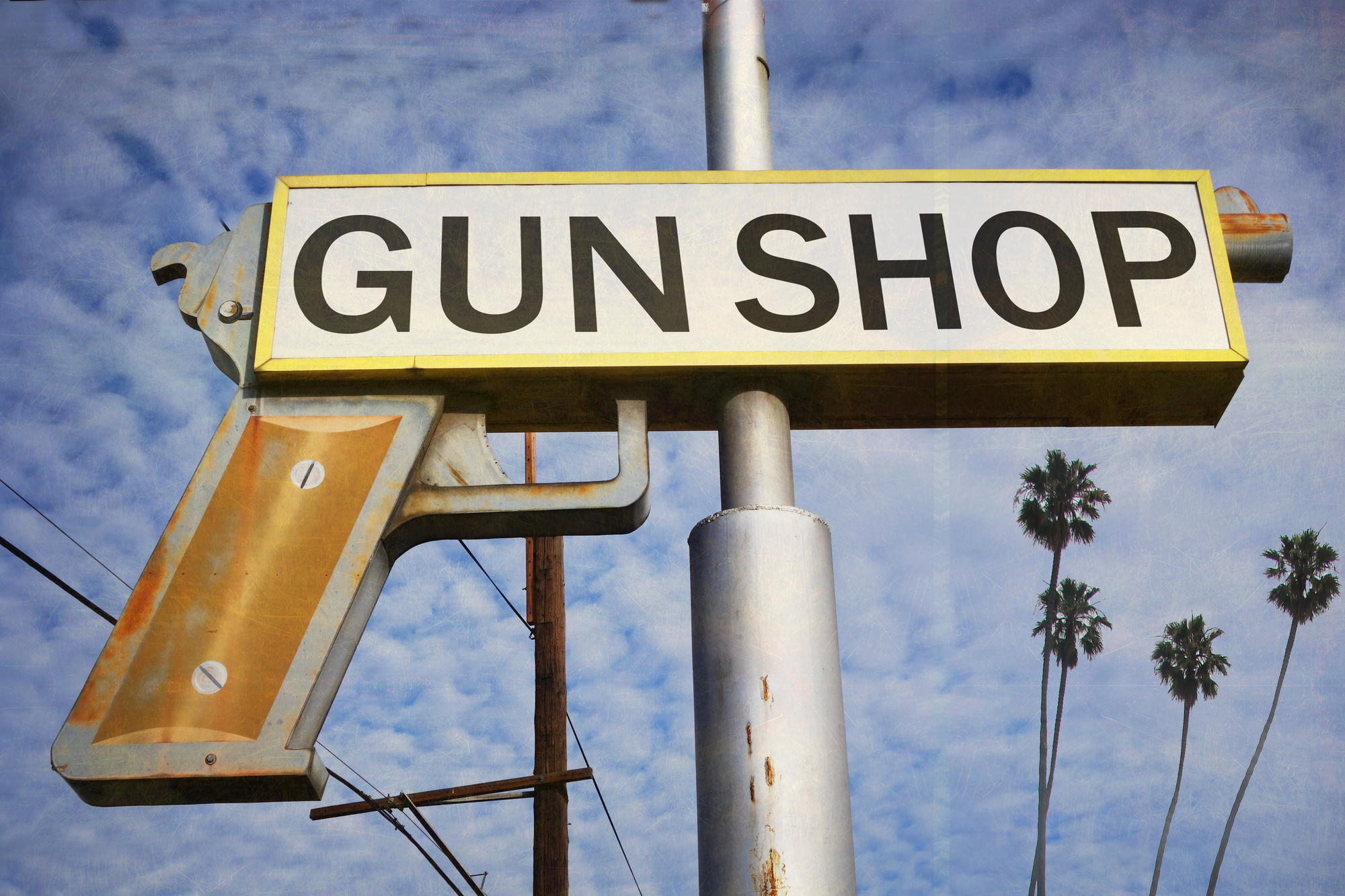 gun shop sign