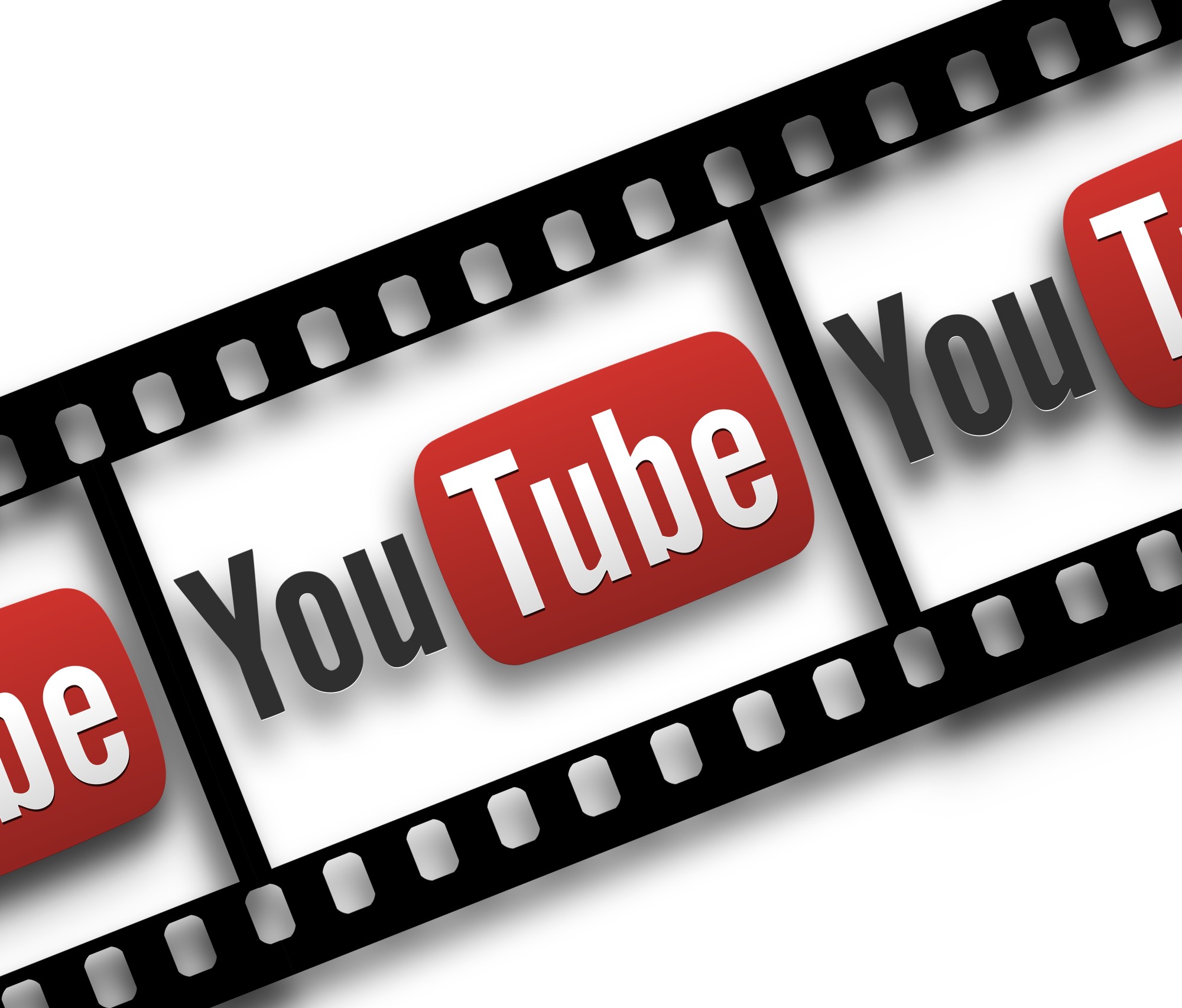 Youtube Logo on a Filmstrip